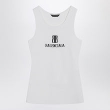  Balenciaga White Nano BB tank top