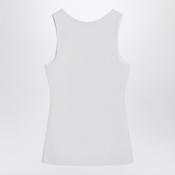 Balenciaga White Nano BB tank top