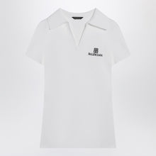  Balenciaga White short-sleeve Nano BB tank top