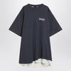 Balenciaga Double T-shirt Political Campaign navy/white