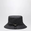 GUCCI Reversible black nylon GG hat