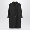 GUCCI Grey shirt dress in wool