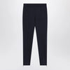 GUCCI Slim blue wool trousers