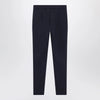 GUCCI Slim blue wool trousers
