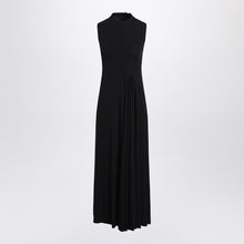  Balenciaga Black sleeveless long dress