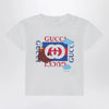 GUCCI White t-shirt with logo print