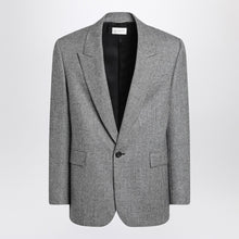  Saint Laurent Gray jacket in Prince of Wales check