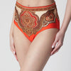ZIMMERMANN Mahon high-waisted bikini bottoms with Paisley motif