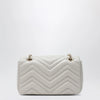 GUCCI Small white GG Marmont shoulder bag