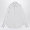 Alexander McQueen White cotton shirt with studs