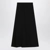 Balenciaga Draped black skirt in crêpe
