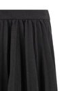 Balenciaga Hybrid Pleated Skirt