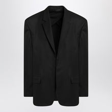  Balenciaga Single-breasted jacket black in wool