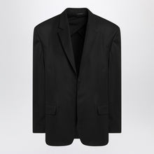  Balenciaga Single-breasted jacket black in wool