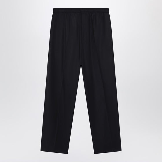 Balenciaga Wide black wool trousers