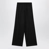 Balenciaga Palazzo trousers with elastic waist in black wool