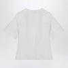 Alexander McQueen White corset shirt in poplin