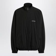 Balenciaga Back zip sweatshirt black