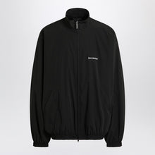  Balenciaga Back zip sweatshirt black