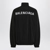 Balenciaga Back zip sweatshirt black