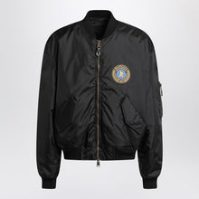  Balenciaga Black nylon Uniform Merch Large Fit bomber