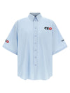 Balenciaga Ceo Uniform Logo Shirt