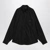 Balenciaga Black cotton shirt with logo