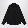 Balenciaga Black cotton shirt with logo