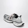 Balenciaga 3XL Split Logo Sneakers in white/navy/grey