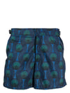 Ozwald Boateng Printed swim shorts