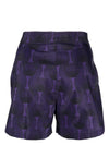 Ozwald Boateng Printed swim shorts