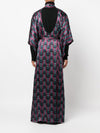 Ozwald Boateng Printed silk kimono dress