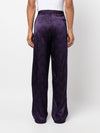 Ozwald Boateng Elastic waist printed silk trousers