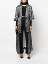 Ozwald Boateng Printed silk long kimono