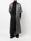 Ozwald Boateng Printed silk long kimono