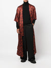 Ozwald Boateng Printed silk long kimono