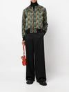 Ozwald Boateng Printed silk bomber jacket