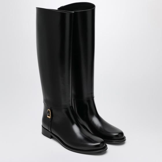 Saint Laurent Black Julia boots