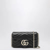 GUCCI Black GG Marmont mini shoulder bag