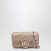 GUCCI Mini GG Marmont shoulder bag in pale pink