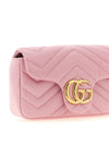 Gucci Gg Marmont Chevron Crossbody Bag