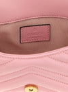 Gucci Gg Marmont Chevron Crossbody Bag