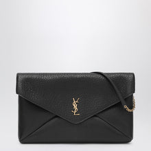  Saint Laurent Cassandre XXL black envelope bag with chain