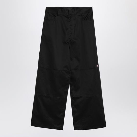 Black Balenciaga Utility Workwear Pants