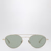 Saint Laurent SL 97 gold/green sunglasses