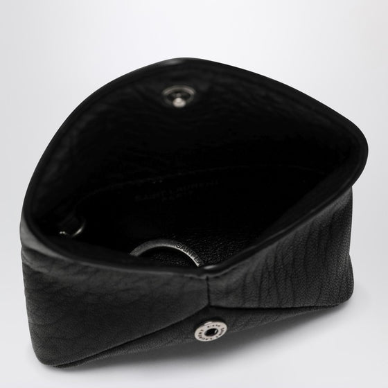 Saint Laurent Keychain case Envelope Cassandre black