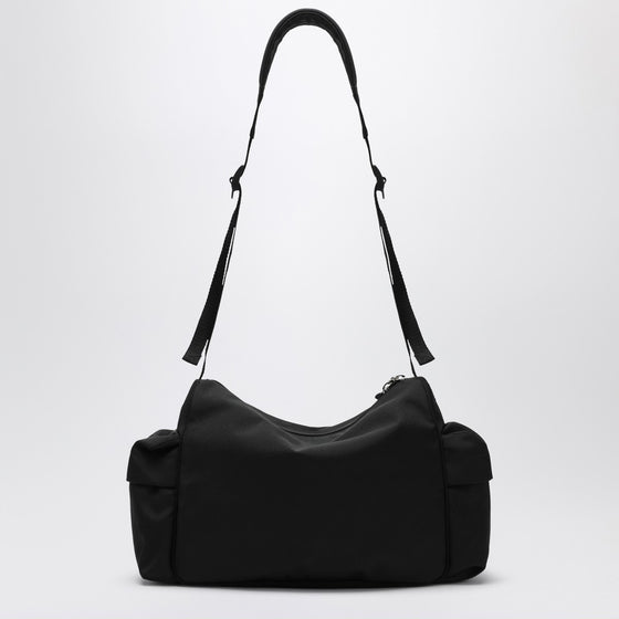 Balenciaga Small black nylon travel bag