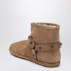 Balenciaga Alaska Soft camel ankle boots