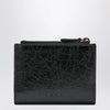 Balenciaga Le City bi-fold lambskin wallet in black