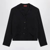 GUCCI Blue jacquard silk-blend shirt